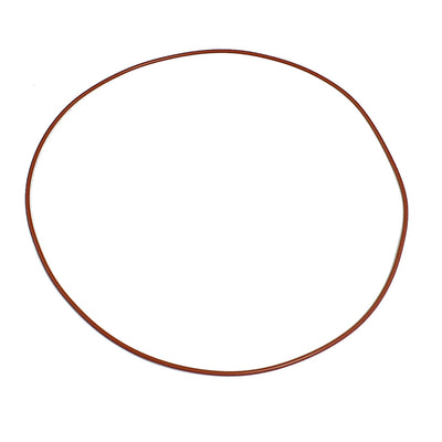 Harfington 200mm×195mm×2.5mm Silicone O Ring Oil Seals Washers Red