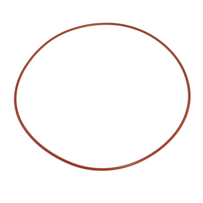Harfington 170mm OD 2.5mm Thickness Red Silicone O Rings Oil Seals Gasket