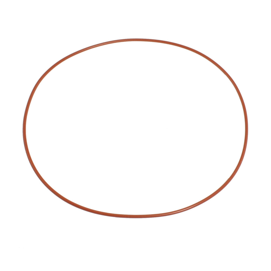 Harfington 165mm OD 2.5mm Thickness Red Silicone O Rings Oil Seals Gasket