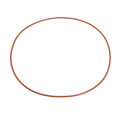 Harfington 165mm OD 2.5mm Thickness Red Silicone O Rings Oil Seals Gasket
