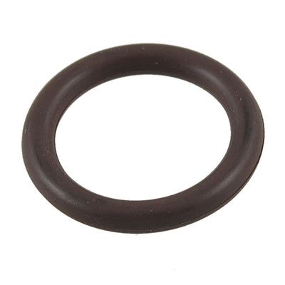 Harfington Fluorine Rubber O-Rings OD ID Width, Metric FKM Sealing Gasket, Pack of 1