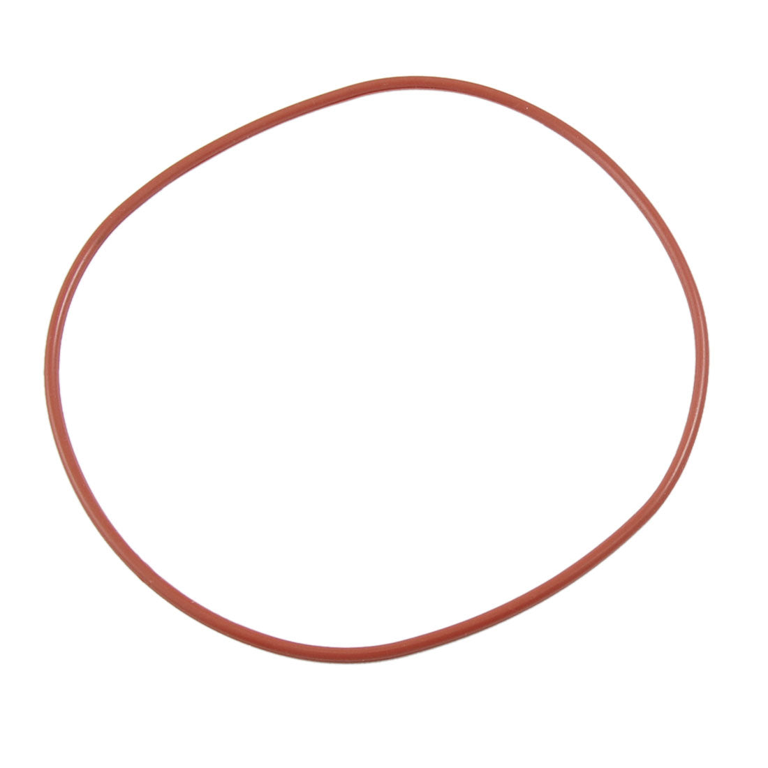 Harfington 130mm x 3mm x 124mm Silicone O-ring Oil Sealing Washer Grommet