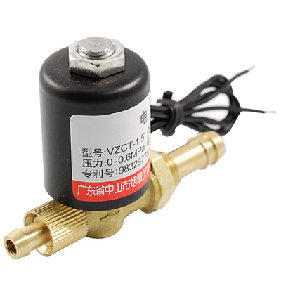 Harfington 0-0.6Mpa Brass 2 Way Rotatable Welding Machine Solenoid Valve AC 36V