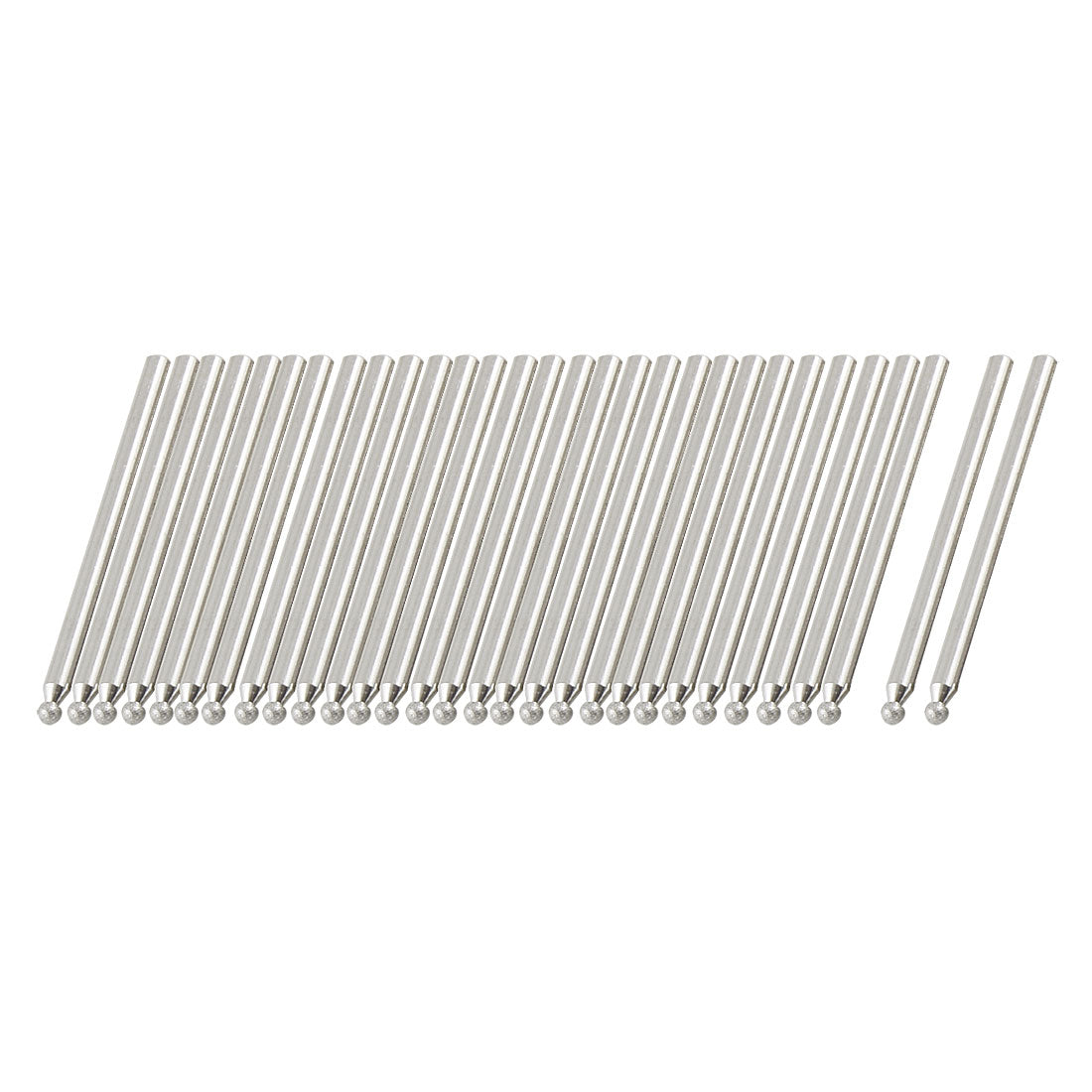 Harfington 30x 18# 2.3mm Dia Ball Shape Tip Diamond Mounted Point Bits