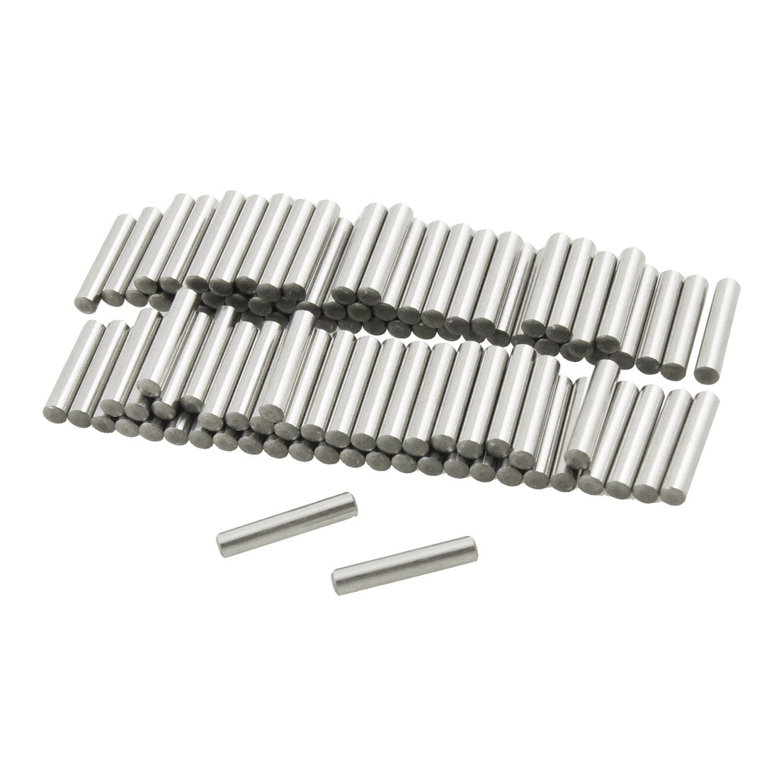 Harfington 100pcs Stainless Steel 2.75mm×15.8mm Dowel Pins Fasten Elements