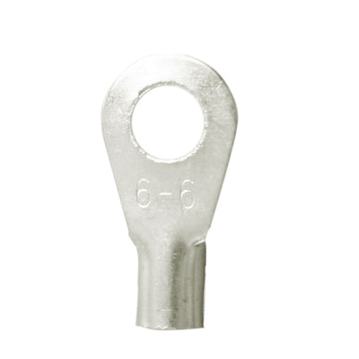 Harfington 10pcs 5/32" Wire Copper Non Insulated Ring Terminal Connectors