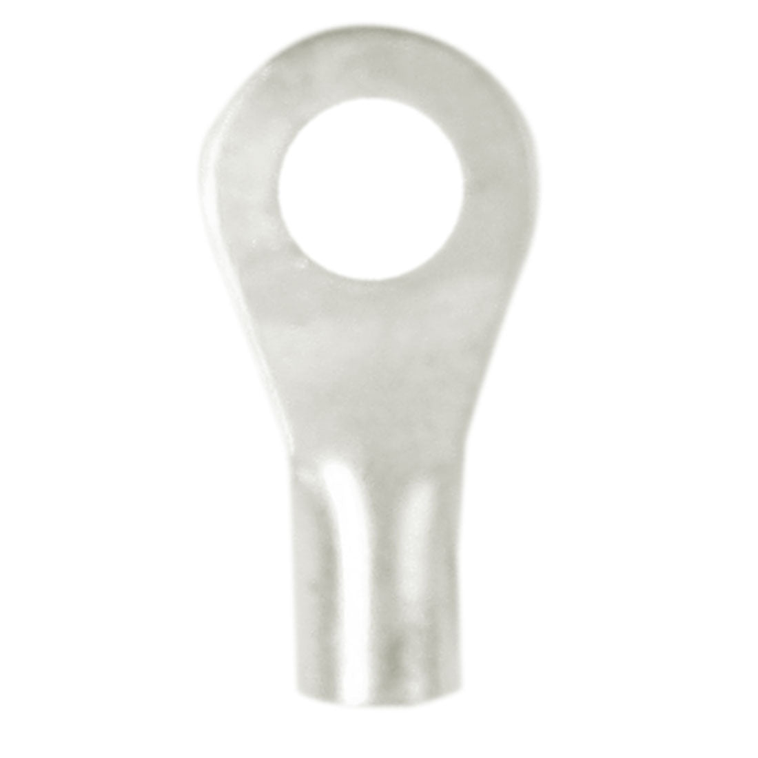 Harfington 10pcs 3/25" Diameter Wire Copper Non Insulated Ring Terminal Connectors