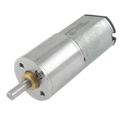 Harfington 6V 0.3A 60RPM 3mm Diameter Shaft Mini DC Geared Motor