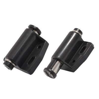 Harfington 2pcs Platic Metal Single Magnetic Head Door Catch Latch for Cabinet