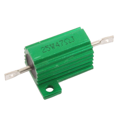 uxcell Uxcell 25W 4.7 Ohm Screw  Mounted Aluminum Clad Wirewound Resistor
