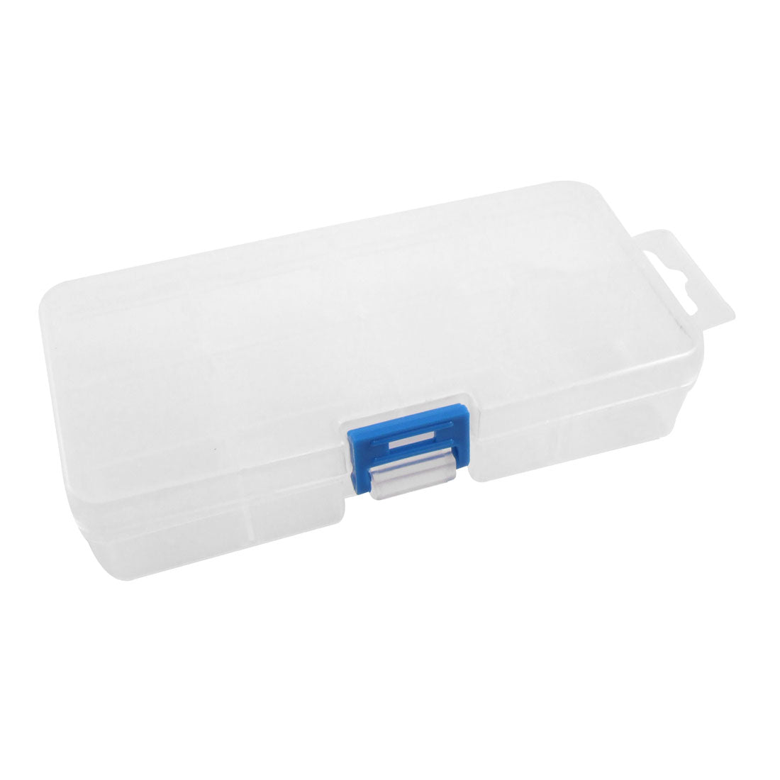uxcell Uxcell Clear Plastic Rectangular 8 Compartments Pill Storage Box
