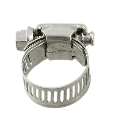 Harfington 10pcs 13mm-19mm Adjustable Stainless Steel Hose Clamp