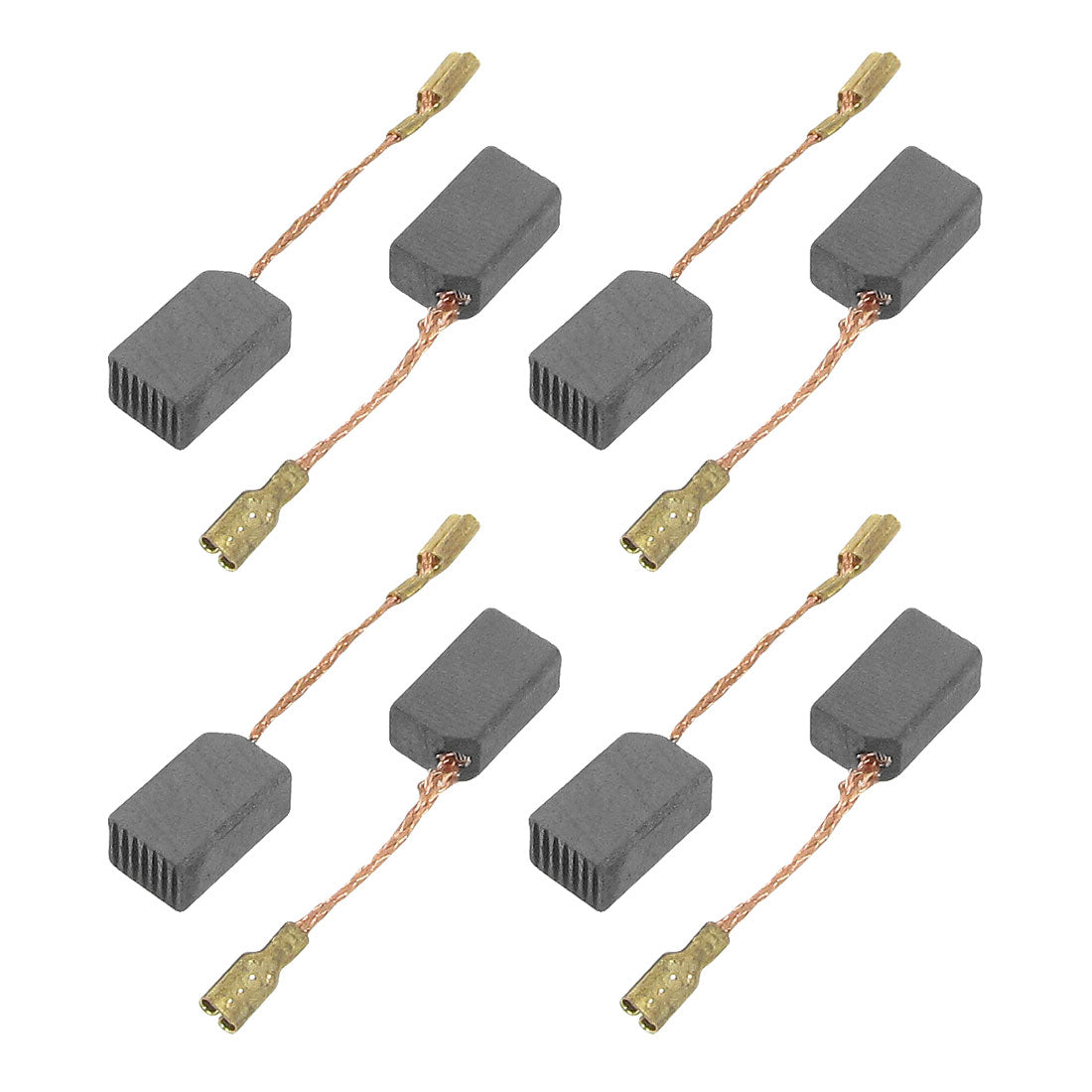 Harfington 10 Pairs Electric Motor Repair Part Carbon Brush 13×7.9×6.3 mm