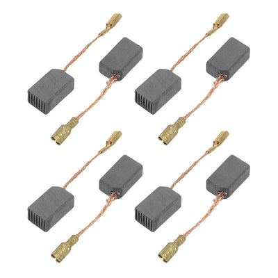 Harfington 10 Pairs Electric Motor Repair Part Carbon Brush 13×7.9×6.3 mm