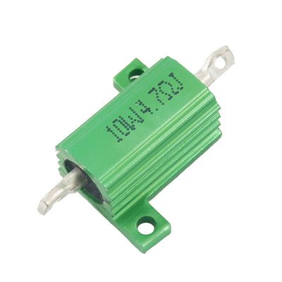 uxcell Uxcell Green 10 Watt 4.7 Ohm 5% Aluminum Shell Wire Wound Resistor