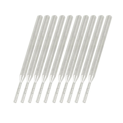 Harfington 30pcs 1.4mm Dia Diamond Coated Head Cylindrical Shank Grinding Bits