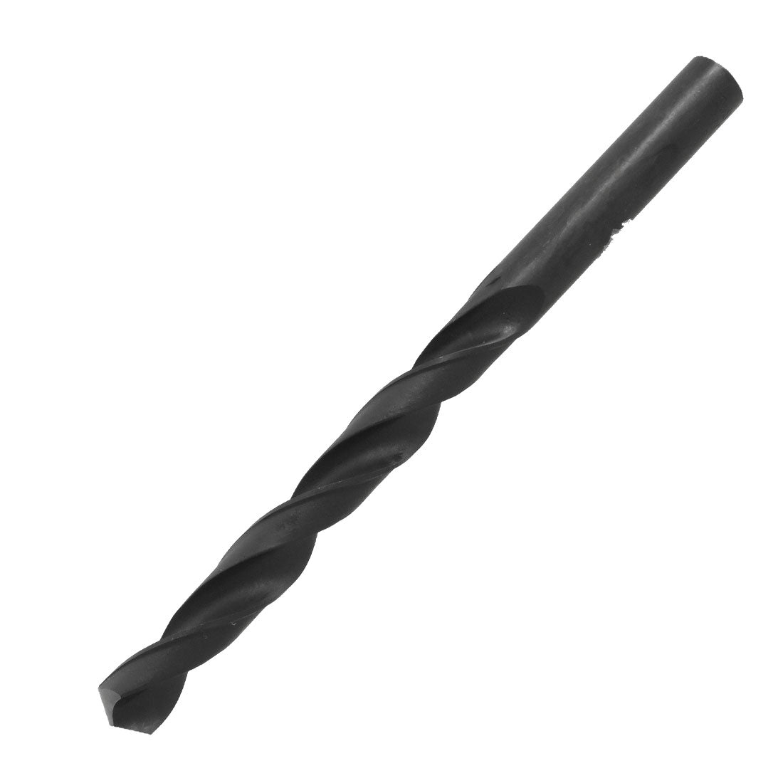 Harfington Spiral Flute HSS Straight Shank Twist Drilling Bit 9.9mm for Electric Drills