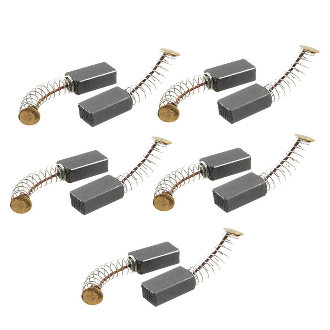 Harfington 5 Pairs 14mm×8mm×5mm Motor Carbon Brushes for Power Tool