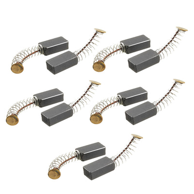 Harfington 5 Pairs 14mm×8mm×5mm Motor Carbon Brushes for Power Tool