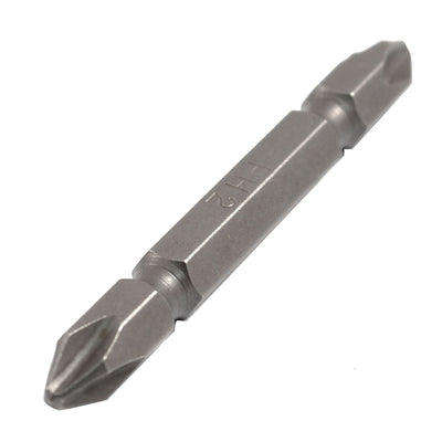 Harfington Dark Gray Twin Head Magnetic 6mm Phillips Screwdriver Bit