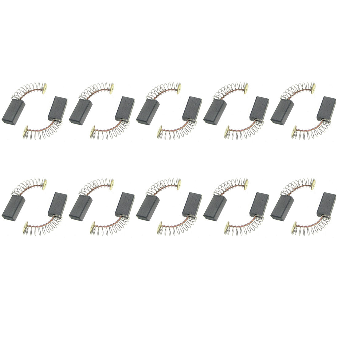 Harfington 10pcs Electric Hammer Motor Carbon Brushes 15×7×5mm