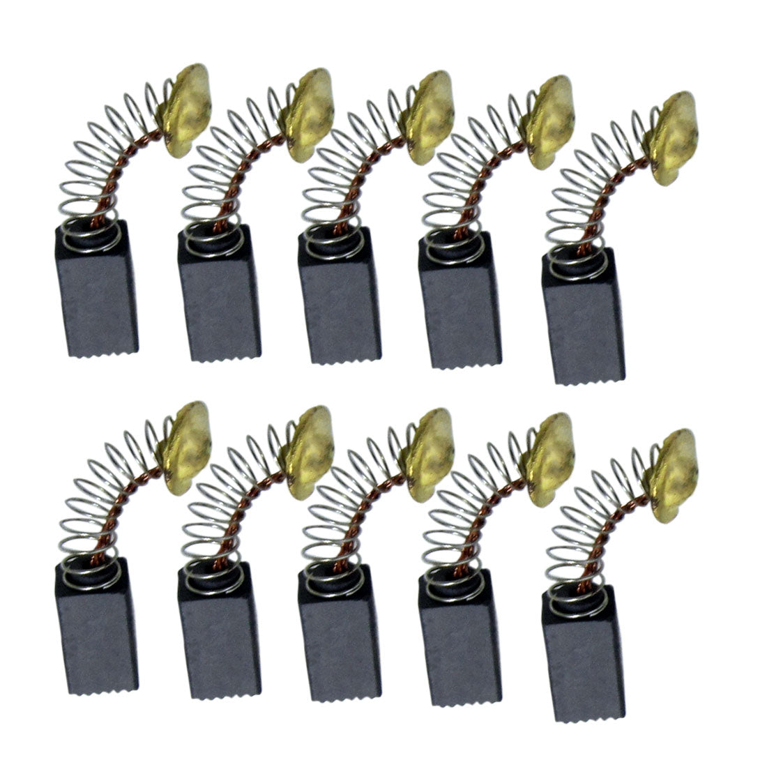 Harfington 10pcs Spring Type Electric Drill Motor Carbon Brushes 1/2"×7/25"×15/64"