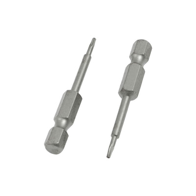 Harfington Magnetic Gray T5 Torx Screwdriver Bits 2pcs
