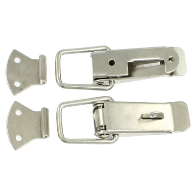 Harfington Stainless Steel Silver Tone Toggle Latch