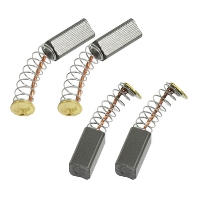 Harfington 4pcs Power Tool 25/64"×1/5"×1/5" Replacement Carbon Motor Brushes