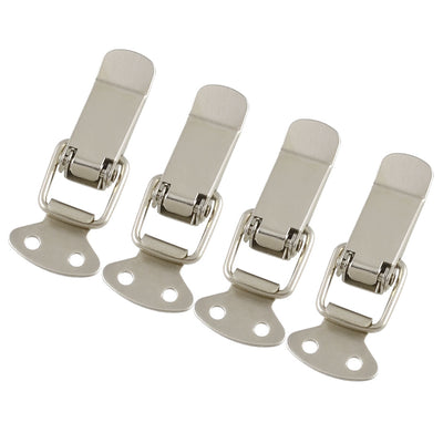 Harfington Stainless Steel Silver Tone 4.1mm Toggle Latch