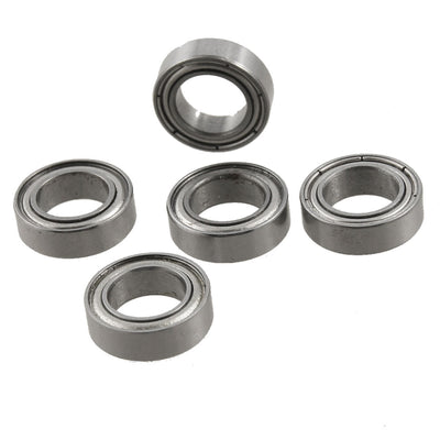 Harfington 5pcs 10mm×5.9mm×3mm Shielded Deep Groove Radial Ball Bearing