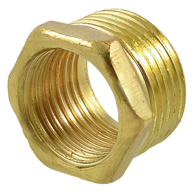 Harfington Brass Housing 19mm Female to 25mm Male Thread Reducer Pipe Adapter Fitting