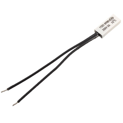 Harfington Bimetal Temperature Control Switch Thermostat 70C N.C. NC KSD9700 250V 5A