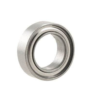 Harfington 10mm×6mm×3mm Metal Sealed Deep Groove Roller Bearings