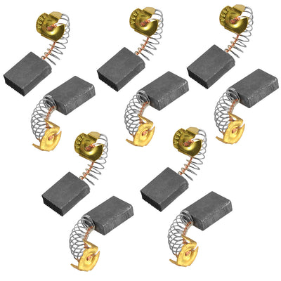 Harfington 5 Pair Black Rectangle Electronic Motor Carbon Brushes