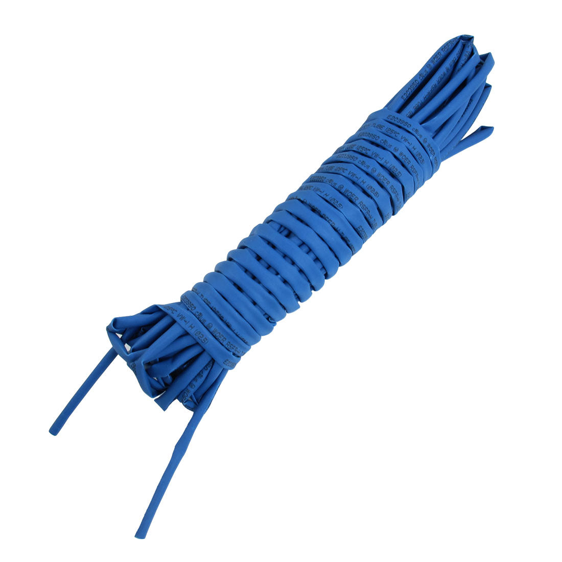 Harfington Ratio 2:1 2.5mm Dia Blue Polyolefin Heat Shrinkable Tube 10M Long