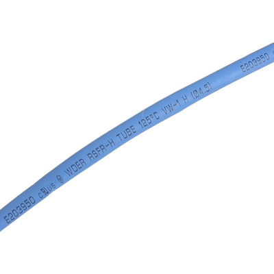 Harfington 4.5mm 0.177" Blue Heat Shrinkable Tube Shrink Tubing 4M 13.1Ft Length