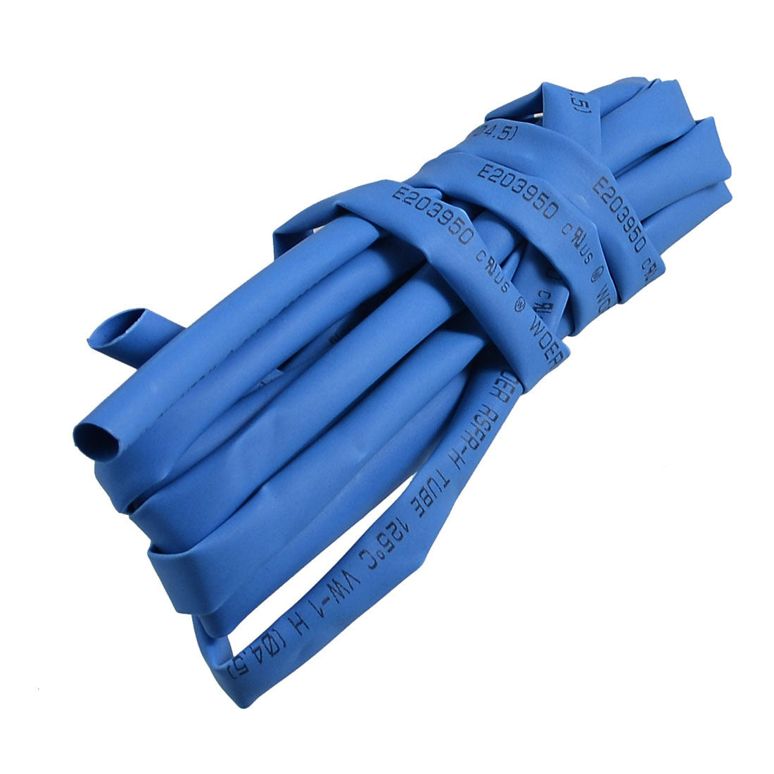 Harfington 4.5mm Diameter Ratio 2:1 Heat Shrinking Shrinkable Tube Blue 2M Long