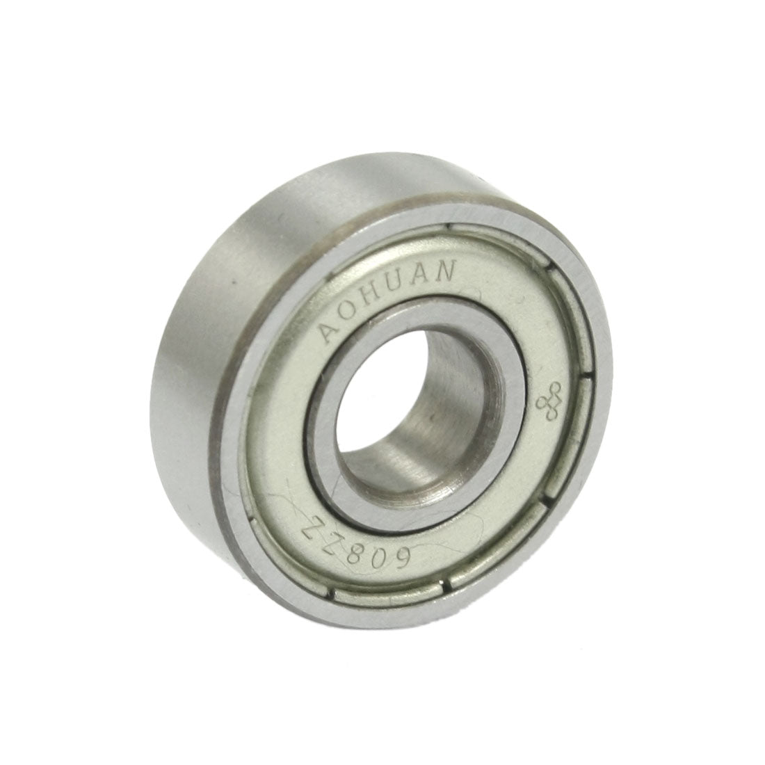 Harfington Silver Tone 608ZZ Shielded Deep Groove Ball Bearings 8mm×22mm×7mm