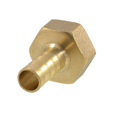 Harfington 1/2"NPT Male Thread Hoses 10mm Hose Tail Dia Air Tube Tubing Connector