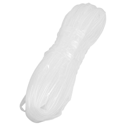 Harfington 6mm Diameter Clear Polyolefin Heat Shrinking Tube 8M 26.2Ft