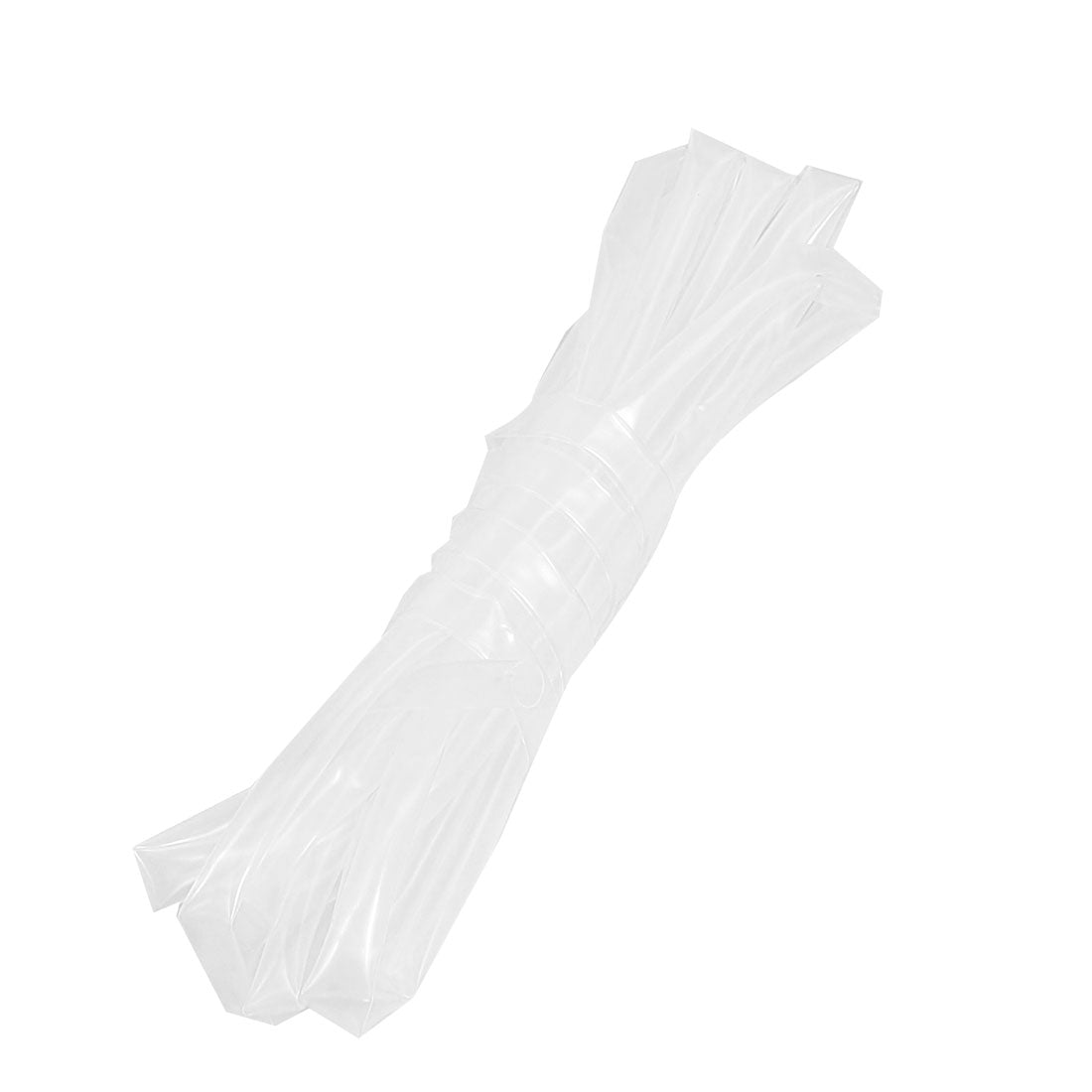 Harfington 6mm Diameter Clear Polyolefin Heat Shrinking Tube 4M 13.1Ft