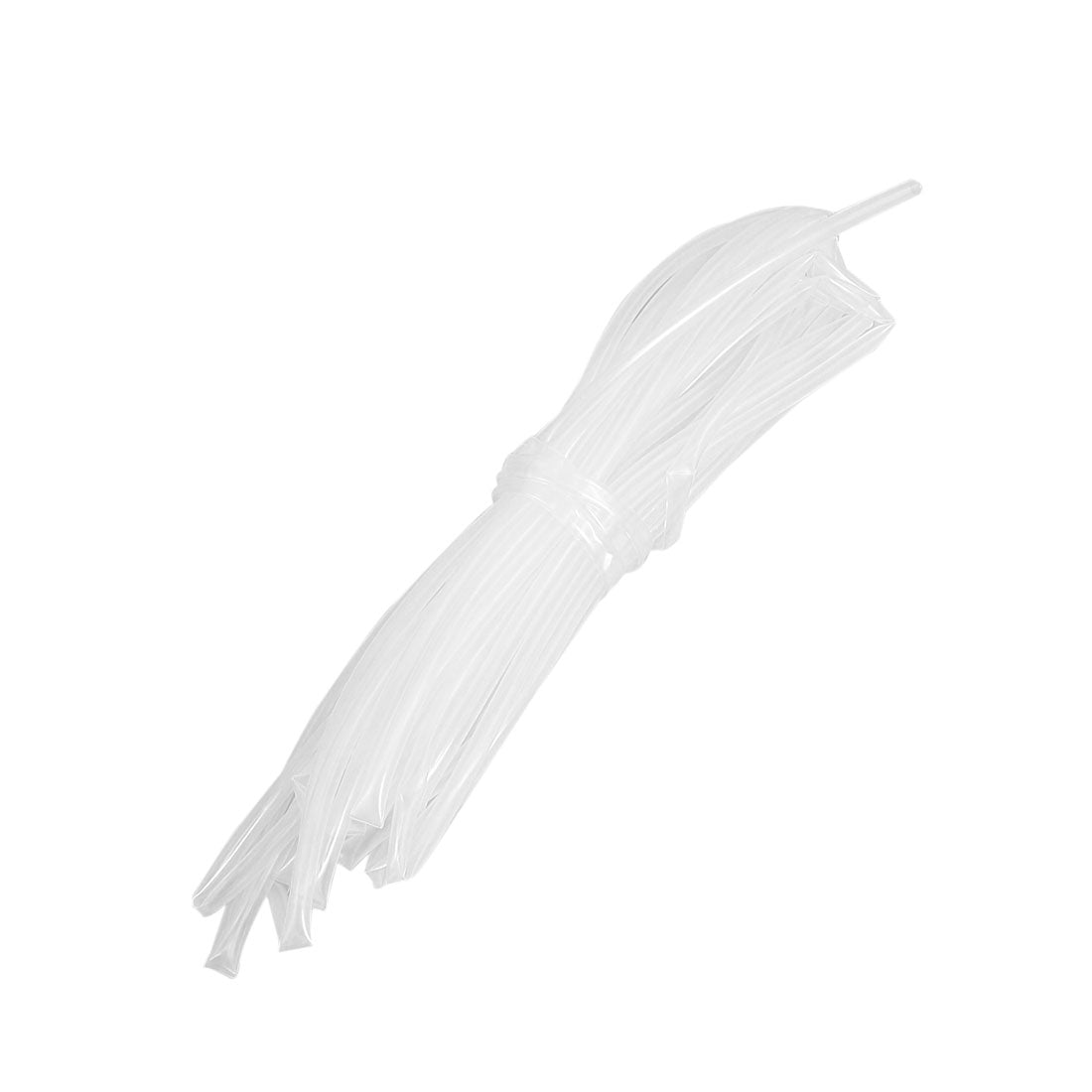 Harfington 4mm Diameter Clear Polyolefin Heat Shrinking Tube 8M 26.2Ft