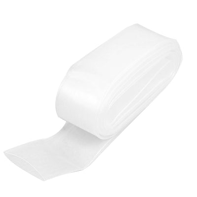Harfington 28mm Diameter Clear Polyolefin Heat Shrinking Tube 2M 6.6Ft