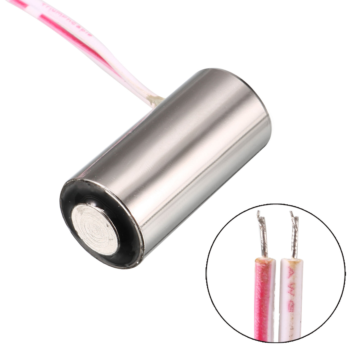 Harfington DC 24V 0.13A 500gf Force Sucked Type Round Solenoid Electromagnet