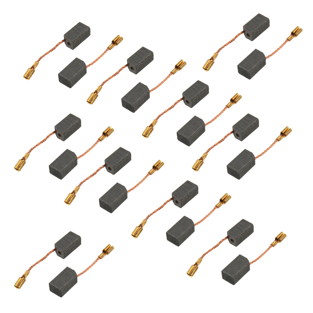 Harfington 20pcs Motor Carbon Brushes 13.6×7.8×6.1mm for Dewalt 100mm Angle Grinder