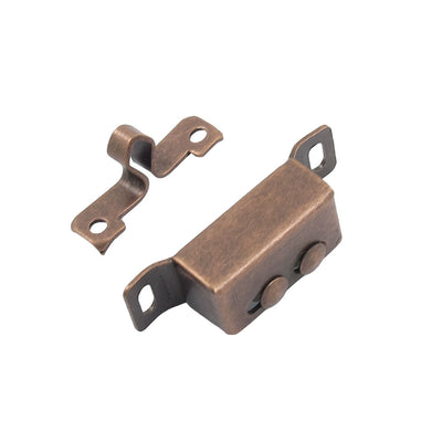 Harfington Copper Tone Home Cabinet Wardrobe Door Ball Roller Latch Catch