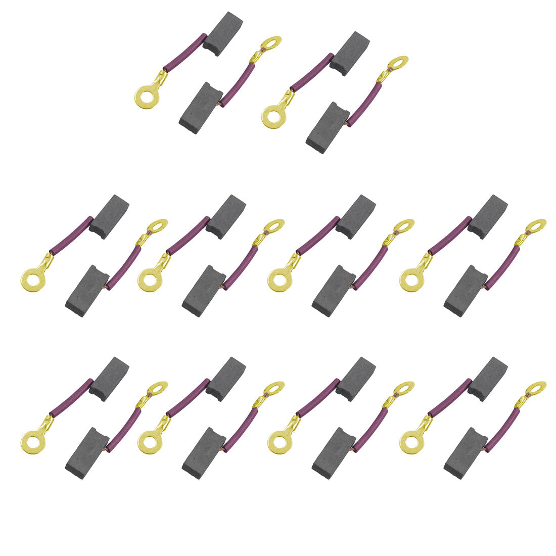 Harfington 20pcs 5/9"×15/64"×5/32" Angle Grinder Motor Carbon Brushes