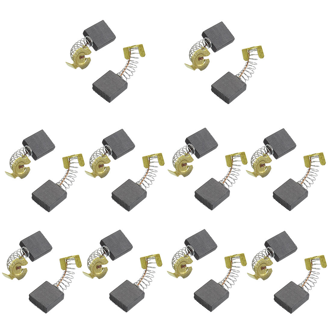 Harfington 20pcs Spring 45/64"×43/64"×9/32" 999044 Carbon Brushes for HITACHI Motor