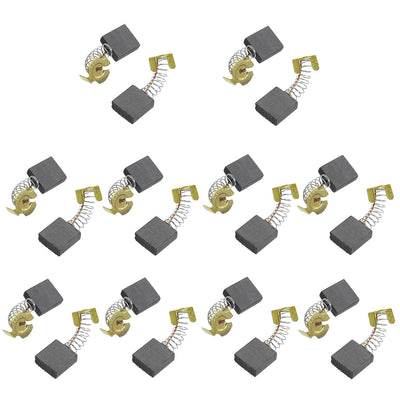 Harfington 20pcs Spring 45/64"×43/64"×9/32" 999044 Carbon Brushes for HITACHI Motor